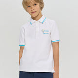 Sports Polo T-shirt, White(104)