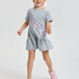 Choupette Stylish Dress With Purse Print