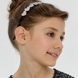 Choupette Rhinestones Decorated Hearts Headband