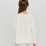 Sports Sweatshirt, White(104)