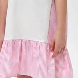 Polo dress, white(158)
