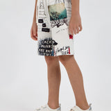Choupette Branded Printed Shorts