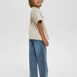 Choupette Beige Printed Teddy T Shirt