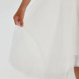 Choupette Elegant Snow White Dress