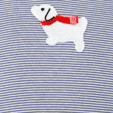 Choupette Doggy Applique Decorated T-Shirt