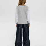 Choupette Grey Printed Teddy Sweatshirt