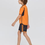 Sport Set with Orange Jersey and Black Matching Shorts