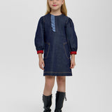 Choupette Elegant Denim Dress