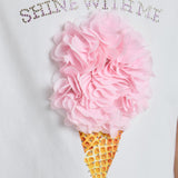 Choupette 3D Decorated Ice Cream T-Shirt