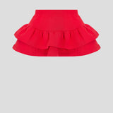 Choupette Red Cotton Skirt