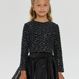 Choupette Elegant Blouse And Skirt Set