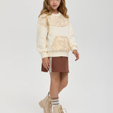 Choupette Milky Decorated Sweater