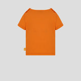 Embroidered t-shirt, orange(62)