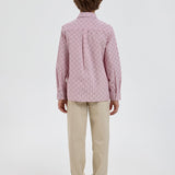 Choupette Elegant Coral Shirt With Print