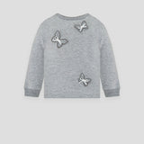 Choupette Butterfly Decorated Soft Sweatshirt