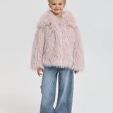 Choupette Pink Faux Fur Jacket