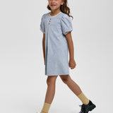 Choupette Grey Elegant Jersey Dress