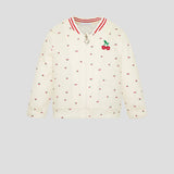 Choupette Beautiful Cherry Printed Set (Bomber And Pants)