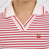 Choupette Cherry Polo T-Shirt