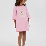 Choupette Charming Catty Applique Dress
