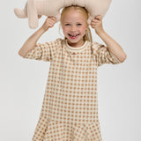 Choupette Creamy Heart Jersey Dress