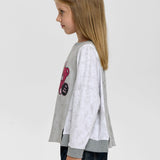 Choupette Grey Printed Teddy Sweatshirt