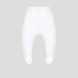 Choupette Ecru Natural Cotton Leggings