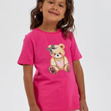 Choupette Bear Printed T-Shirt With Crystals