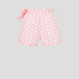 Choupette Heart Printed Shorts With Bow