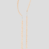 Choupette Elegant Golden Headband With Removable Chains