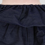 Choupette Blue Flounces Denim Skirt