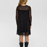 Choupette Black Mesh Dress