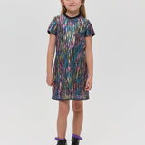 Sequins Coctail Dress, multicolor(98)