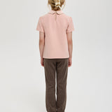 Choupette Peach Polo T-Shirt