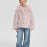 Choupette Pink Faux Fur Jacket