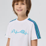 White Sports T-shirt