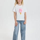 Choupette 3D Decorated Ice Cream T-Shirt