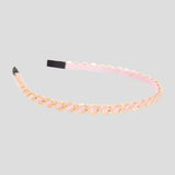 Choupette Pink And Golden Chain Designed Headband