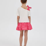 Choupette Balloon Skirt With Branded Print