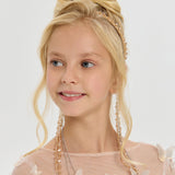Choupette Elegant Golden Headband With Removable Chains