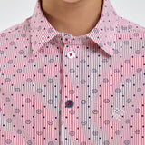 Choupette Elegant Coral Shirt With Print