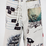 Choupette Branded Printed Shorts