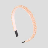Choupette Pink Gold Rhinestones Headband