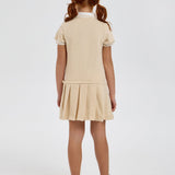 Choupette Elegant Knitted Polo Dress