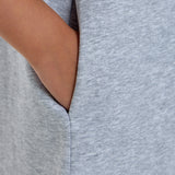 Choupette Grey Elegant Jersey Dress