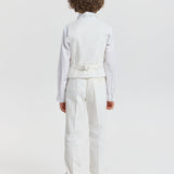 Choupette Elegant White Vest