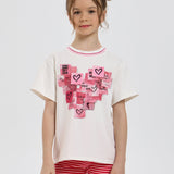 Choupette Heart Post-Its T-Shirt