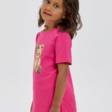 Choupette Bear Printed T-Shirt With Crystals