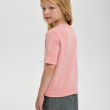 Choupette Peach Knitted Sweatshirt