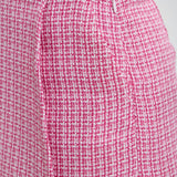Choupette Stylish Tweed Skirt